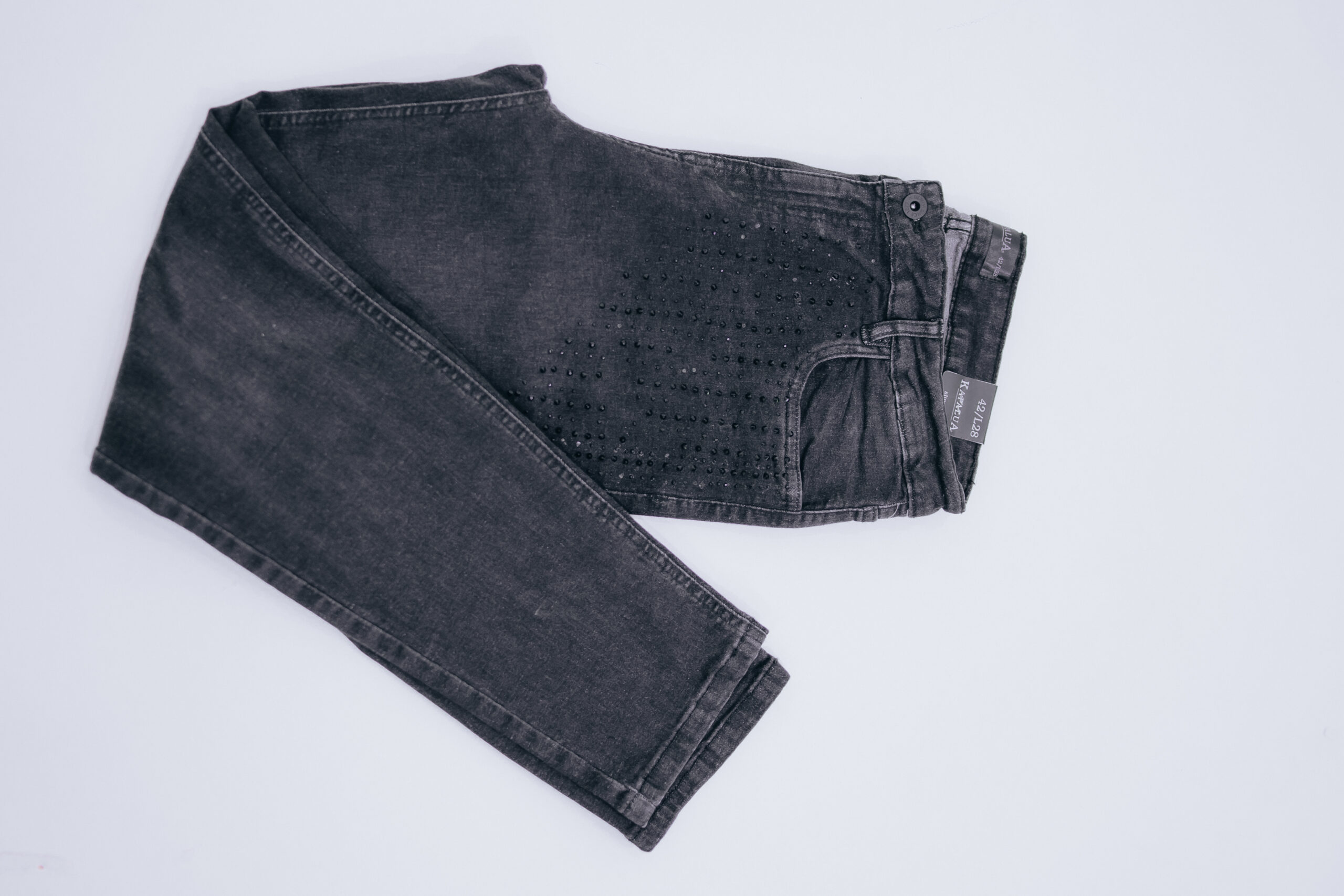 Black Beats Embellished Pant - Image 3