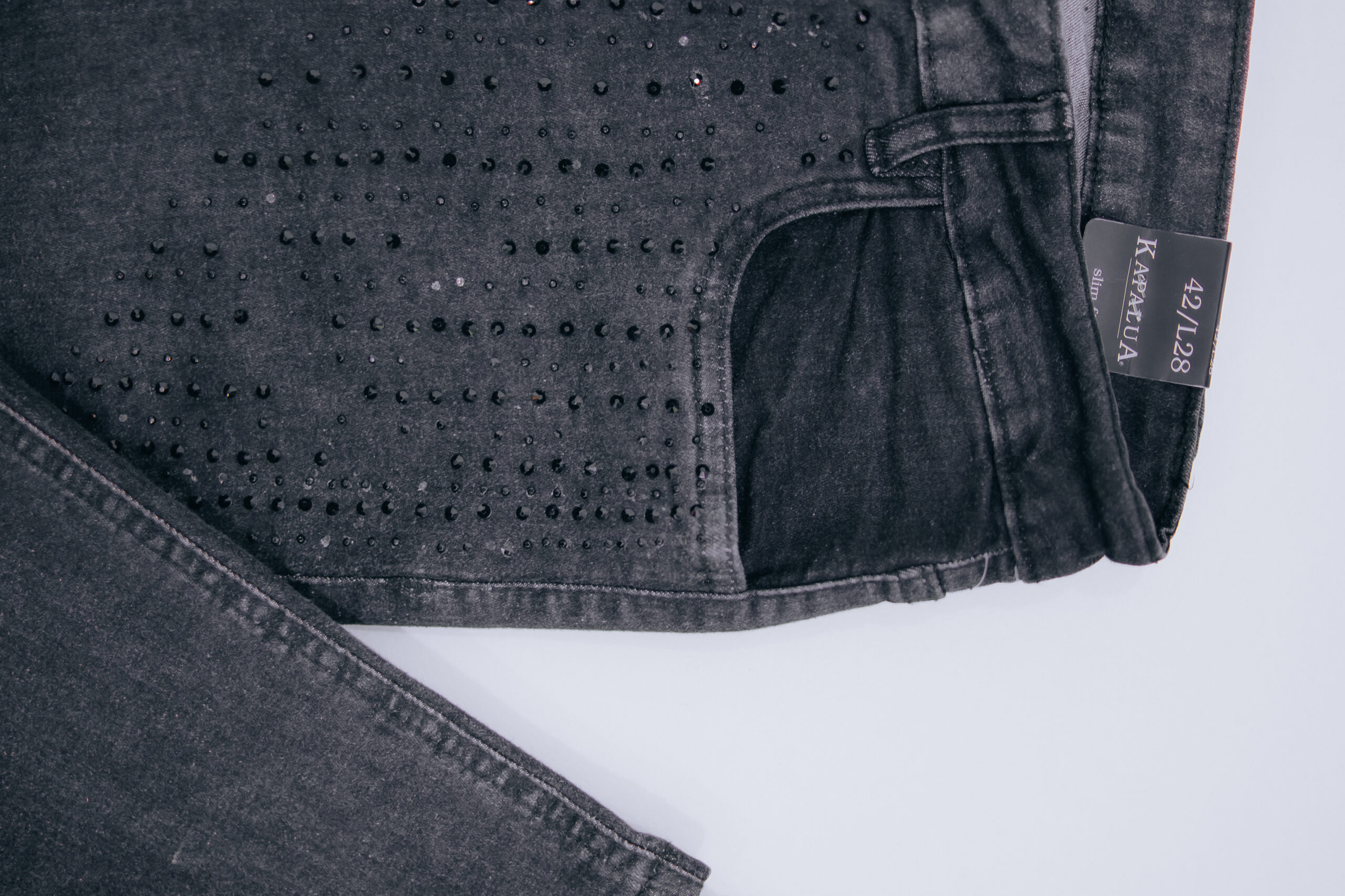 Black Beats Embellished Pant - Image 2
